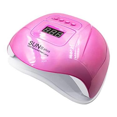 Imagem de Cabine SUN X Plus Led Uv 120W 36 Leds Unhas Gel Rosa, Bivolt