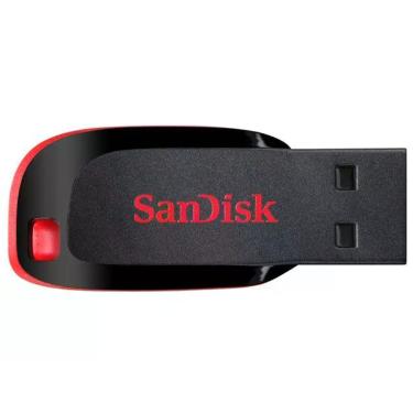 Imagem de Pen Drive 16GB SanDisk Cruzer - Blade USB 2.0 - c/software secure acce