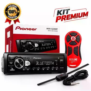Imagem de Rádio Automotivo Pioneer Mvh235 Controle Red Line Som Automotivo Pione