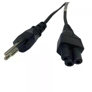 Imagem de Cabo de Força Tripolar 1,2m Home Theater Notebook TV Samsung