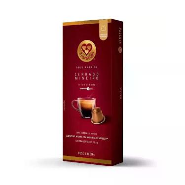 Imagem de Café em Cápsulas Cerrado Mineiro 3Corações 10un., Cerrado Mineiro, 10