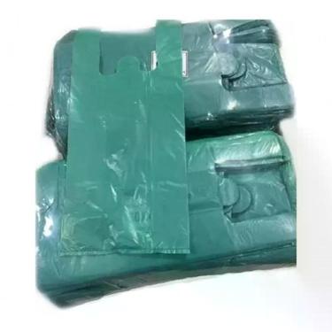 Imagem de Sacola Plástica Reciclada 35x45 2 kg para Embalagens Reforçadas 100% Reciclável Azul, Verde, Marrom Higipack