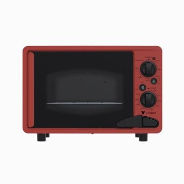 Imagem de Forno eletrico Luxo 45L Classic Vintage Vermelho - Venax, 110V