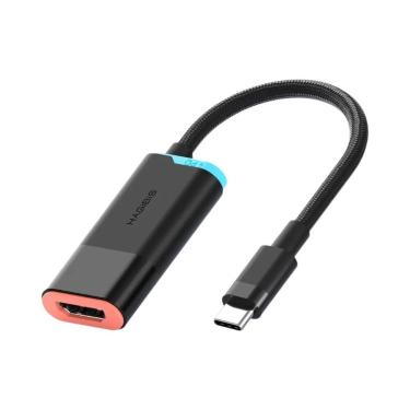 Imagem de Cabo USB-C Para HDMI 4K 60Hz 100W PD, Adaptador Portátil Para TV E Doc