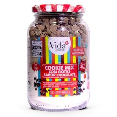 Imagem de Cookie Mix Chocolate SEM GLÚTEN 440g - Vida Gourmet