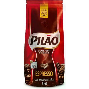 Imagem de Café Torrado em Grãos Espresso Pilão Pouch 1kg