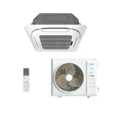 Imagem de Ar Condicionado Split Cassete 4 Vias Elgin Wi-Fi 48000 BTUs Frio Inverter 220V R32 KXFE48C2CA