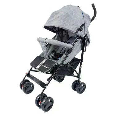 Imagem de Carrinho de Bebê Guarda Chuva Luvy Reclinável Dobrável Com Cesto Cinto