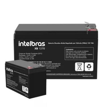 Imagem de Bateria Intelbras Selada Para Nobreak 12v X 7 Amp Xb1270