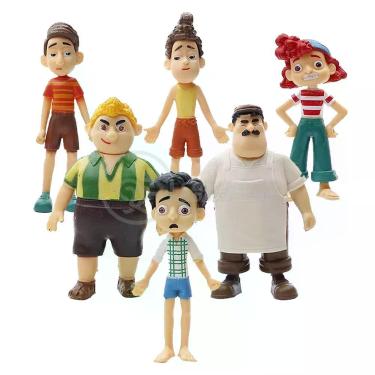 Imagem de Conjunto Cartela Menino Luca E Seus Amigos 6 Personagens