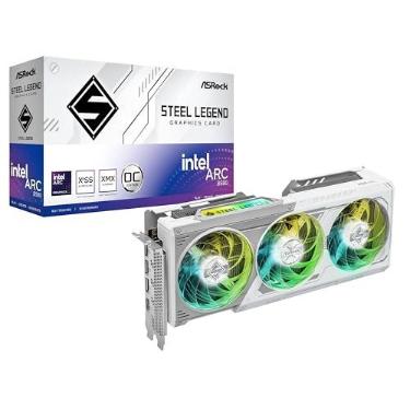 Imagem de GPU ASROCK INTEL ARC B580 STEEL LEGEND 12G OC 192 BITS (B580 SL 12GO) 90-GA5CZZ-00UANF