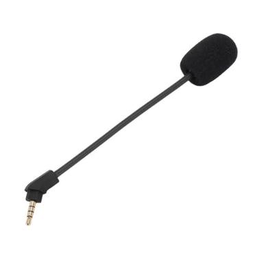 Imagem de Microfone de Substituição para Cloud Com Cancelamento de Ruído 3,5 Mm Destacável Fone de Ouvido para Jogos Com Capa de Espuma Melhor Gravação de Som