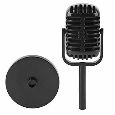 Imagem de Microfone Clássico de Brinquedo Vibrante para Shows de Dança Filmando Em Rosa (Ailgelymyx4r7twza-11)