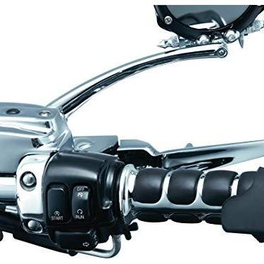 Imagem de Kuryakyn Acessório para guidão de motocicleta 6251: Acelerador universal para motocicletas com acelerador de aderência torcida, preto, pacote com 1
