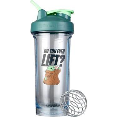 Imagem de BlenderBottle Garrafa coqueteleira Star Wars Pro Series perfeita para shakes de proteína e pré-treino, 800 ml, você ainda levanta?