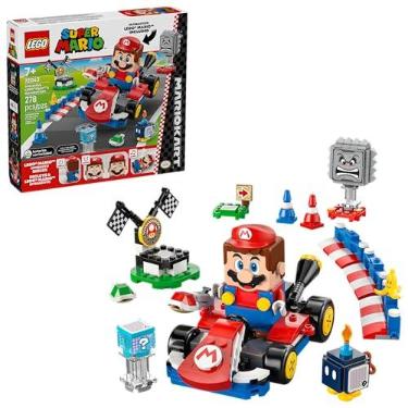 Imagem de LEGO Super Mario Mario Kart™ – LEGO® Mario™ interativo e Kart padrão 72043