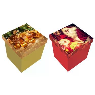 Imagem de Caixa De Presente Natal - 23cm X 18cm