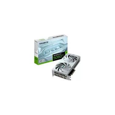 Imagem de Placa de Vídeo RTX 5060 Ti EAGLEOC ICE 8G Gigabyte NVIDIA GeForce, 8GB GDDR7, 128bits, DLSS, Ray Tracing - GV-N506TEAGLEOC ICE-8GD