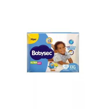 Imagem de Fralda Infantil BabySec UltraSec XXG com 48 unidades