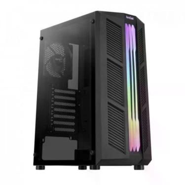 Imagem de Gabinete Gamer Aerocool Prime Preto Rgb Lateral Vidro