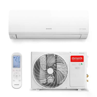 Imagem de Ar Condicionado AIWA Split High Wall High Inverter 9.000 BTUs Quente e
