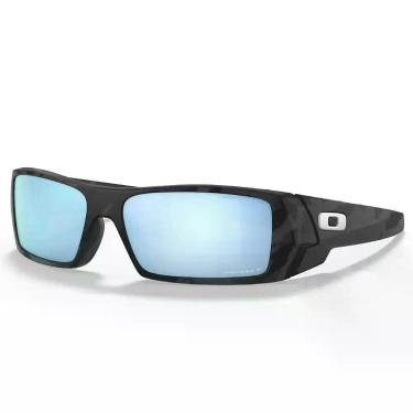 Imagem de Óculos de Sol Oakley Gascan Blk Camo W Prizm Deep Water Pol, Preto, Ún