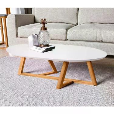 Imagem de Mesa De Centro Mike Branco Amêndoa