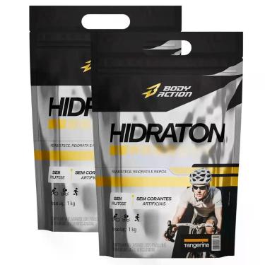 Imagem de 2x Repositor Eletrólitos Hidraton Body Action Tangerina 1kg -, Tangeri