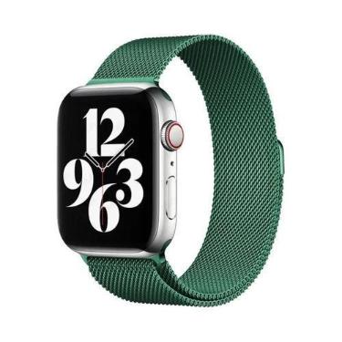 Imagem de Pulseira De Metal Milanese Loop De 44mm 40mm 45mm 41mm Para Apple Watc