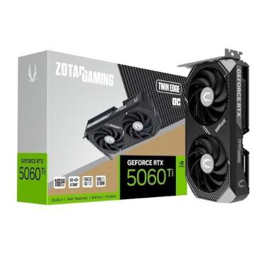 Imagem de GPU NV RTX5060TI 16GB TWIN EDGE OC GDDR7 128BITS ZOTAC ZT-B50620H-10M