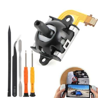 Imagem de Joystick esquerdo para PS5 Portal/PSVR2 Hall Effect Joysticks de substituição para PlayStation Portal Remote Player/VR2 Controlador 3D analógico módulo stick acessórios com ferramentas de reparo