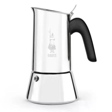 Imagem de Cafeteira Italiana Vênus 6 Xícaras Aço Inox 18-10 Compatível com Indução Inox Bialetti