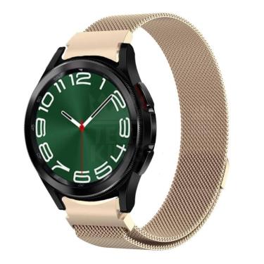 Imagem de Pulseira Com Fecho Imã Em Aço Inoxidável Para Watch6 47Mm - Tech King