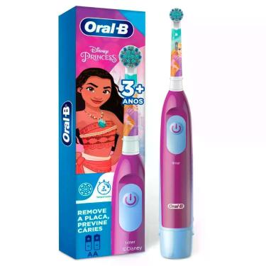 Imagem de Escova Dental Infantil Oral-B Elétrica Disney Princess +3 anos