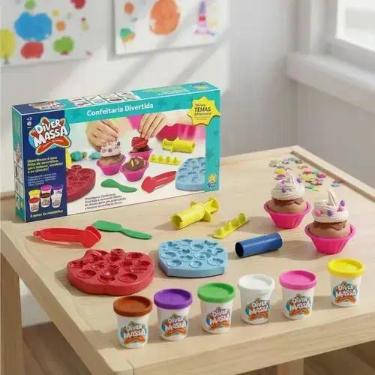Imagem de Kit Massinha Confeitaria Divertida Divertoys