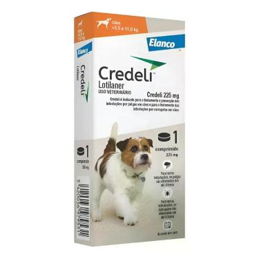 Imagem de Antipulgas E Carrapatos Credeli Cães De 5,5 À 11 Kg 1 Comp - Elanco