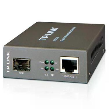 Imagem de Conversor De Mídia Tp-link Mc220l Fibra Óptica Gigabit 10/100/1000MBps Multi Modo/modo Único