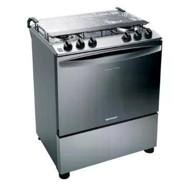 Imagem de Fogão de Piso 5 Bocas Brastemp BFS5NCR com Acendimento Automático, Cin