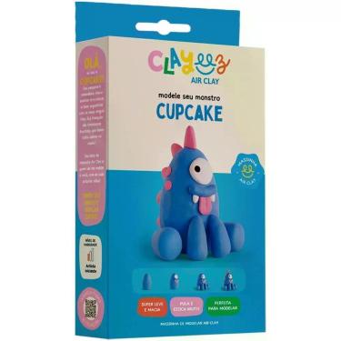 Imagem de Massa para Modelar Criativa Clayeez Monstro Cupcake 38G