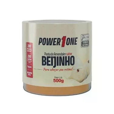 Imagem de Pasta de amendoim power1one - sabor beijinho 500g ( uni )