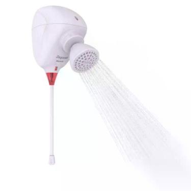 Imagem de Chuveiro Ducha Eletrônica Move 7500 Watts Branca - Jato Direcionável E Temperatura Progressiva 220V