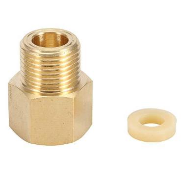 Imagem de Adaptador de tanque de CO2,tanque de cilindro de CO2 de lat?o W21.8 CGA320 Adaptador conversor para aqu¨¢rio de peixes (CGA320 converter para W21.8)(W21.8 to CGA320), Adaptador de tanque CO2 W21