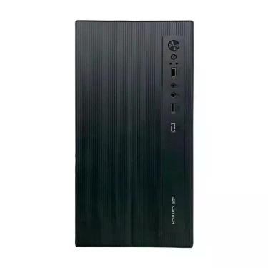 Imagem de Gabinete Micro ATX MT-36BK Mid Tower Aço com Fonte 200W Preto C3tech