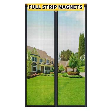 Imagem de Porta de tela magnética HOFUDON atualizada com faixa completa 90x210cm