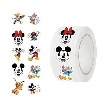 Imagem de Adesivos Impermeáveis Do Mickey Mouse E Do Pato Donald, 500 Peças Em R