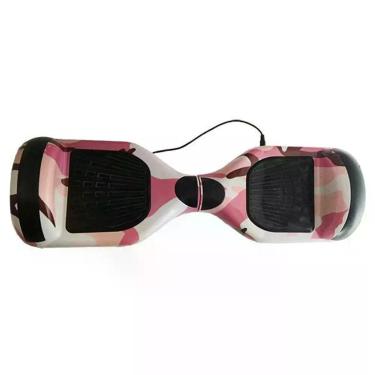 Imagem de Hoverboard Overboard Skate Elétrico Led Rosa Camuflado Nº43