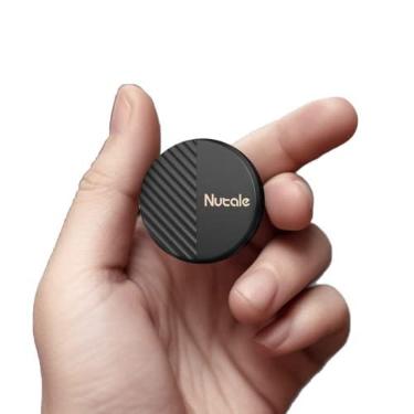 Imagem de Nutale Localizador De Itens Com Rastreador De Etiqueta Inteligente Bluetooth Key Finder Com Chaveiro 1 Pacote, Compatível Com Ios E Android Para Chaves, Malas, Mochilas, Preto