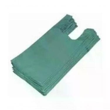 Imagem de Sacola Plástica Reciclada 3 kg 40x50 para Uso Comercial Reforçada com Alça Transparente Higipack
