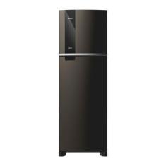 Imagem de Geladeira Brastemp Frost Free Duplex 415 cor Preto Inox BRM51ME