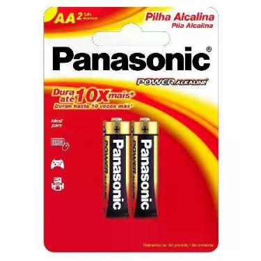 Imagem de Pilha Alcalina Aa Com 2 Lr6xab/2b192 - Panasonic